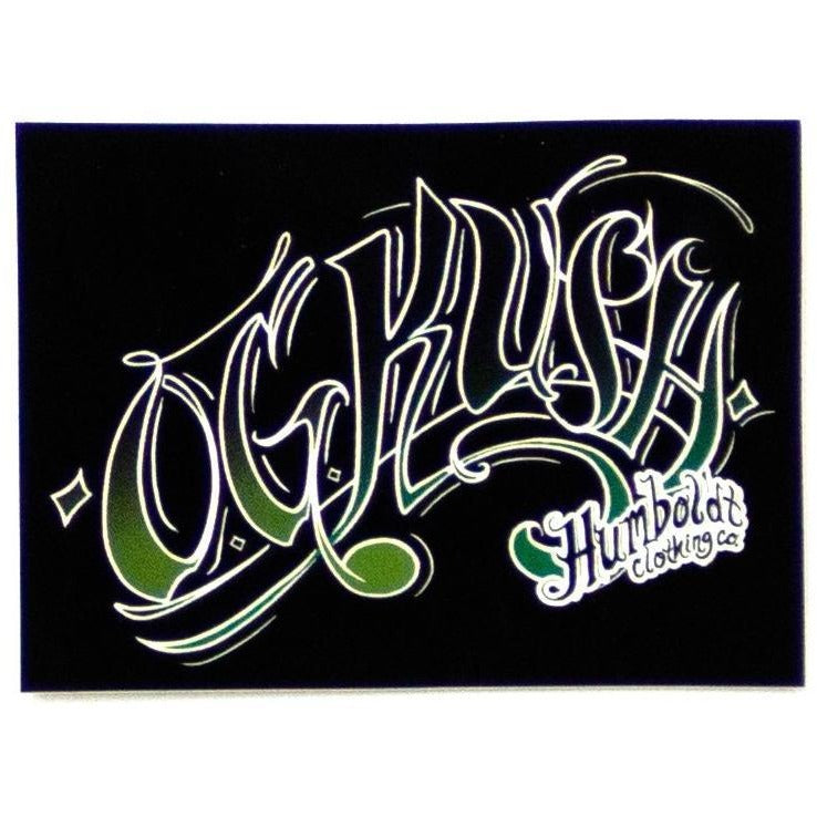 Og Kush Sticker | Weed 420 Marijuana Strain Pride Custom Art Decal