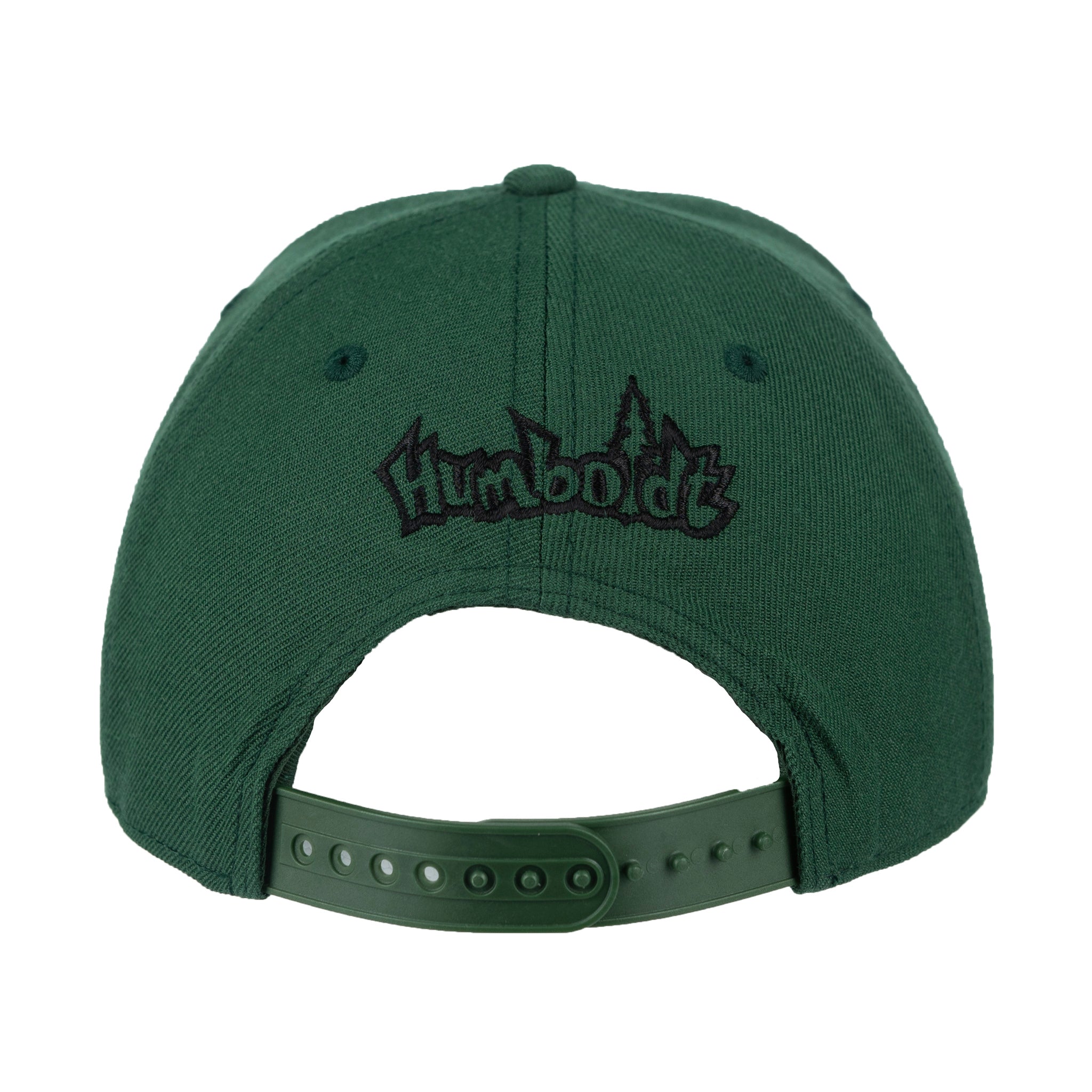 FB Mountain Scene Stock Snap Hat Forest Green