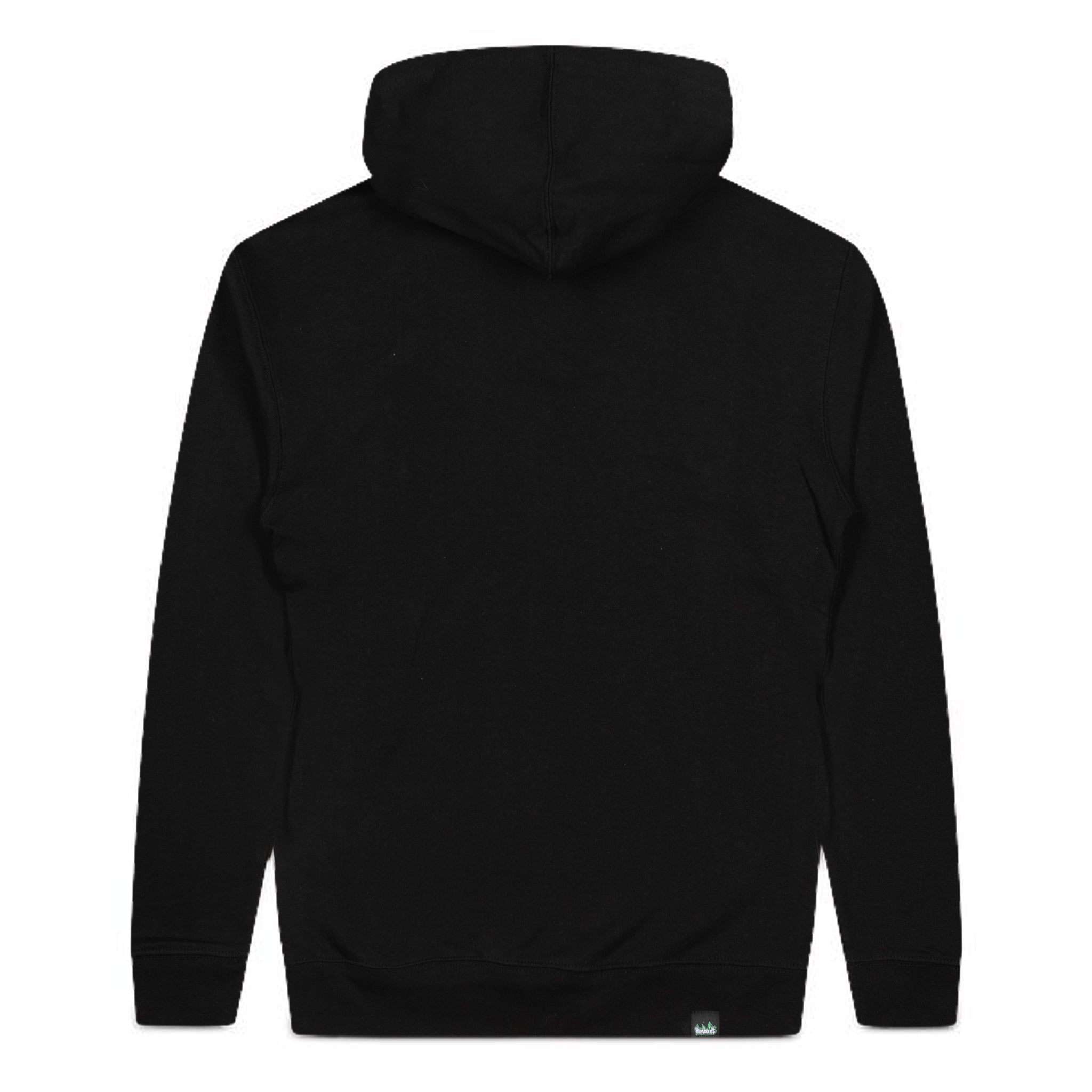 Humboldt Big Treelogo Pullover Hoodie Black