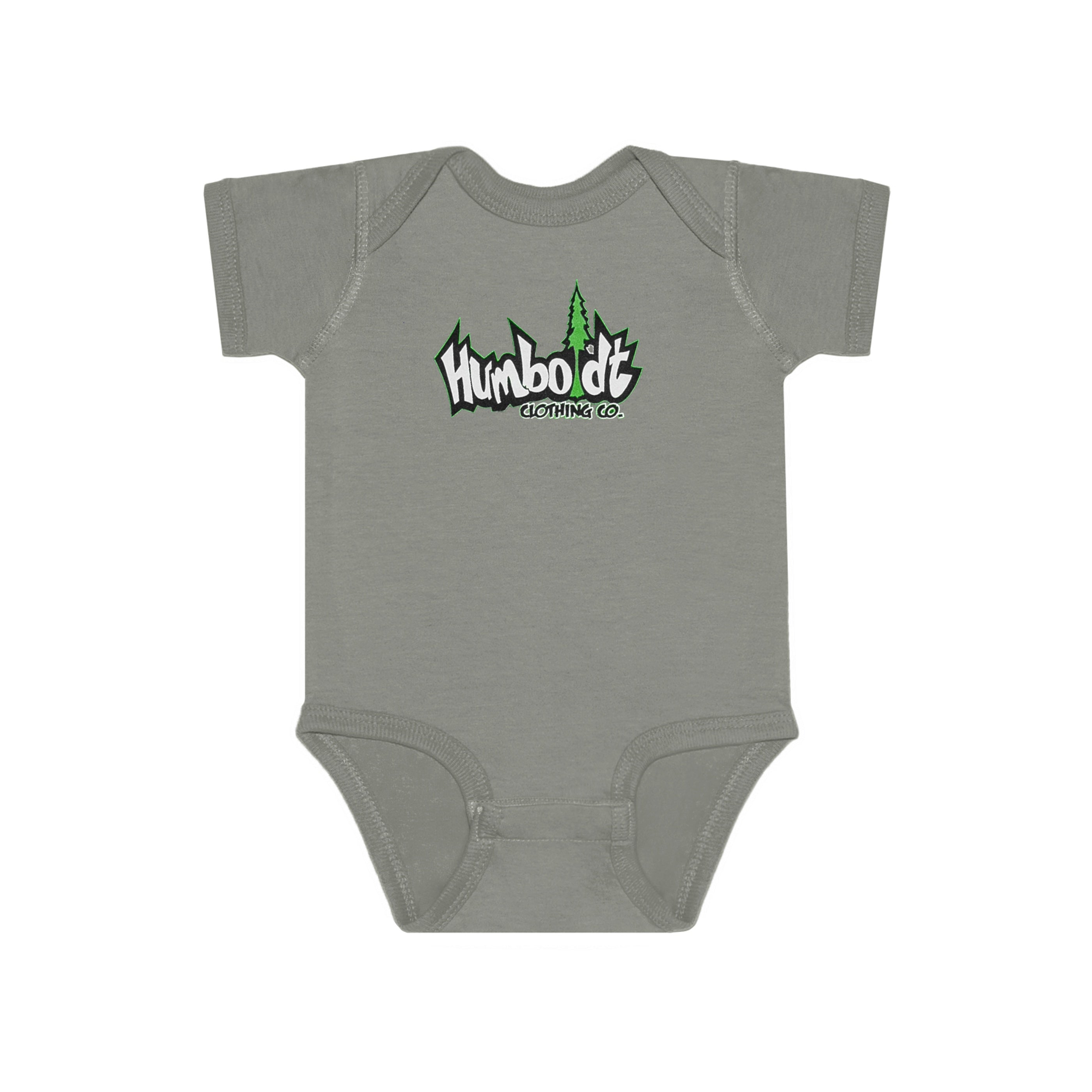 Logo Baby Onesie Titanium