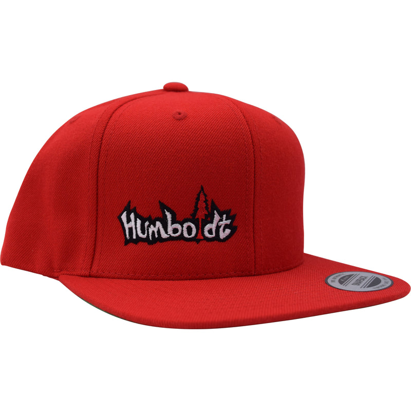 TL FB Red Hat Snap Clothing Company Wool Humboldt – Small Flexfit