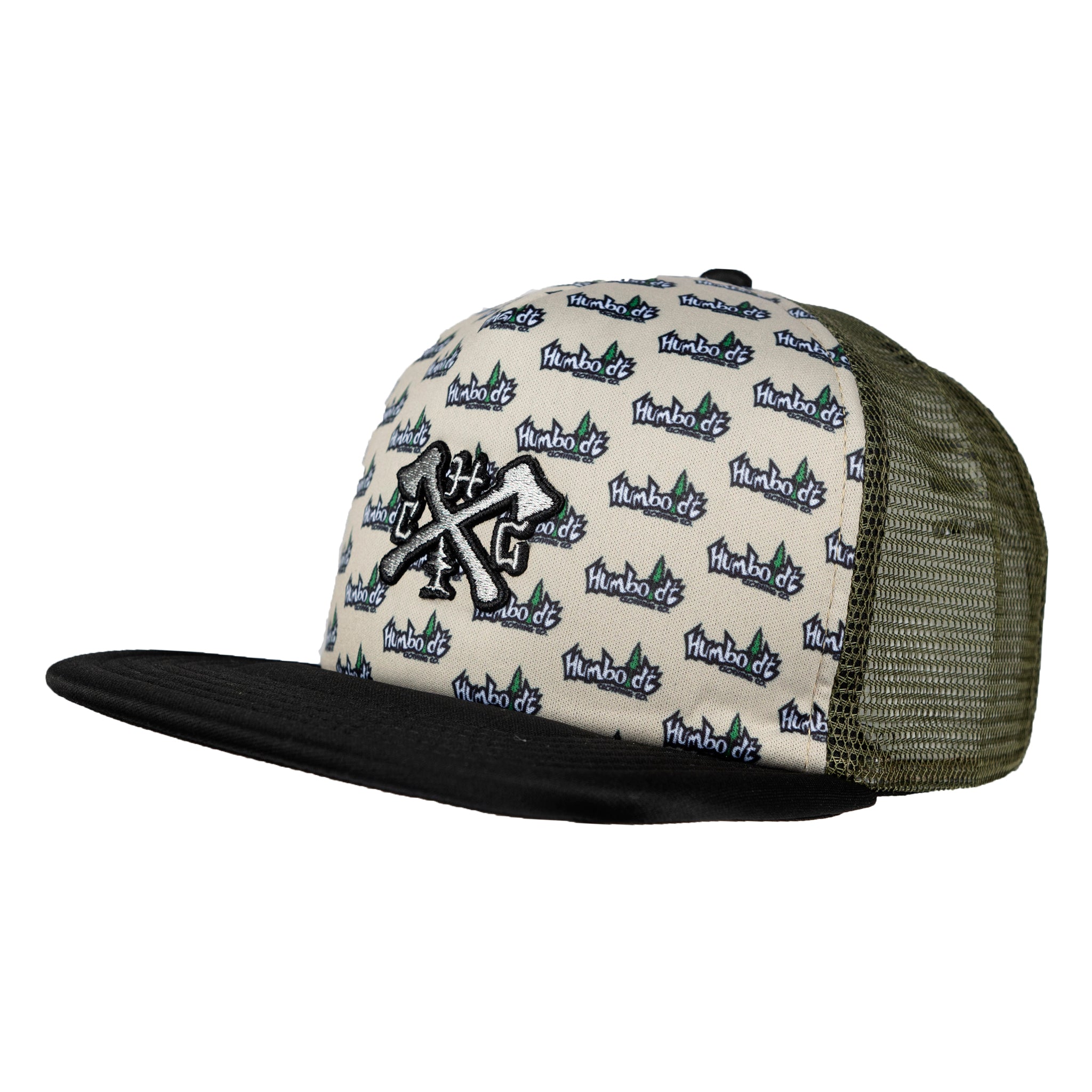 Flat Bill Timberjack Snap Hat