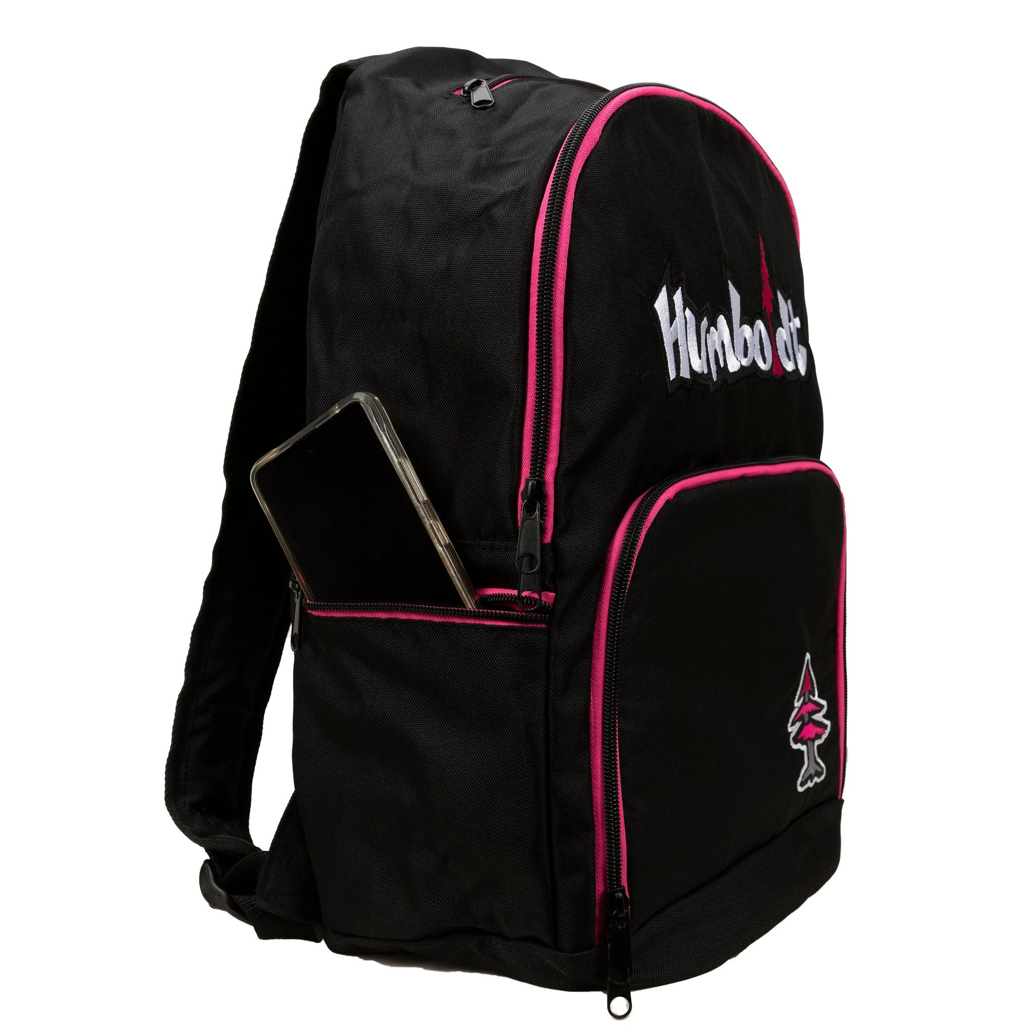 Humboldt Treelogo Backpack Black-Pink