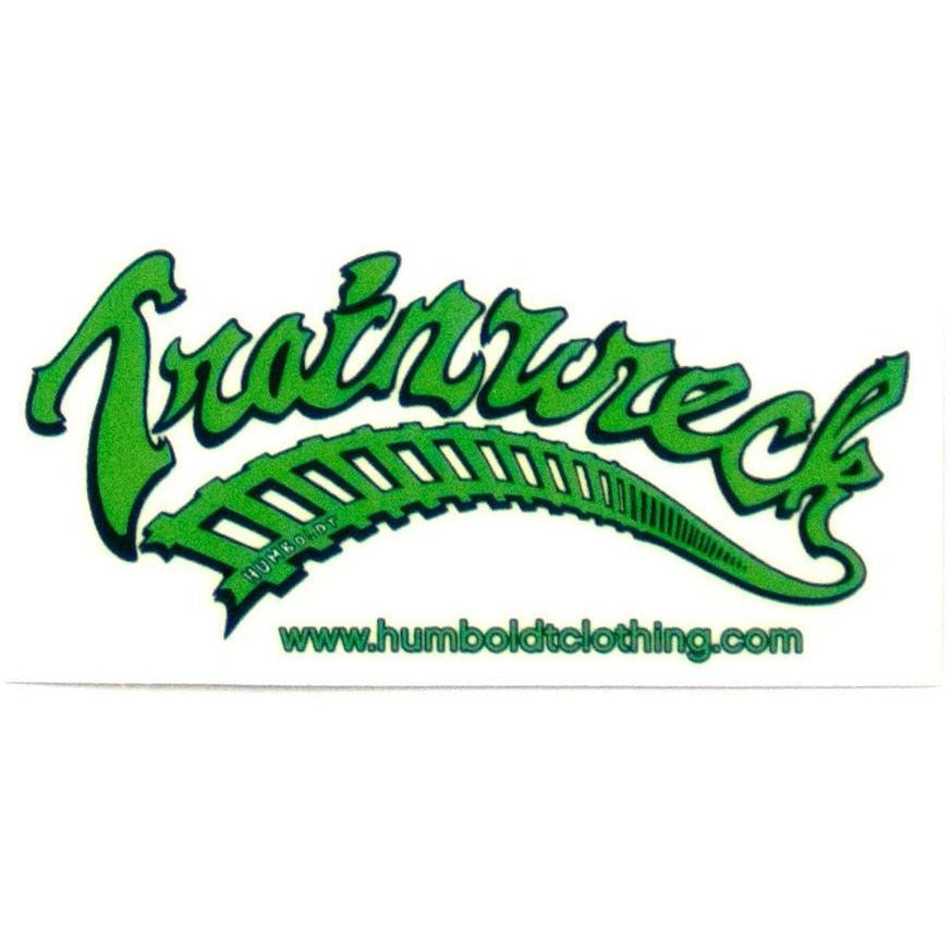 Trainwreck Sticker - Humboldt Clothing Company