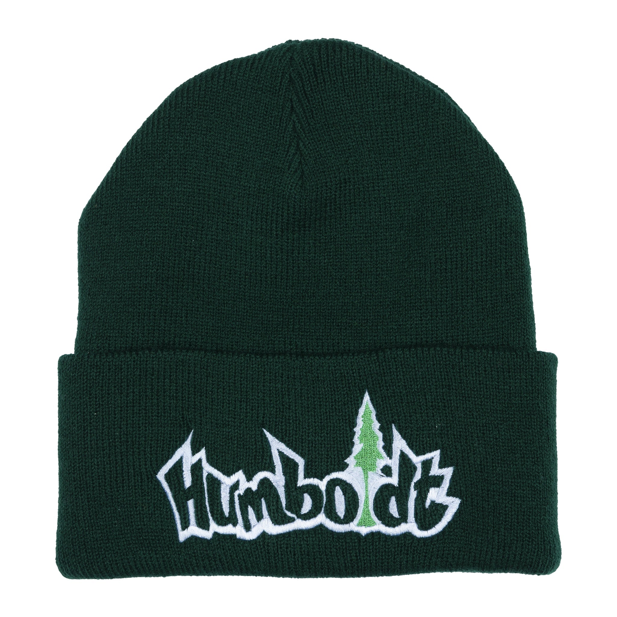 Treelogo Outline Foldup Beanie FOR-WHT-KEL