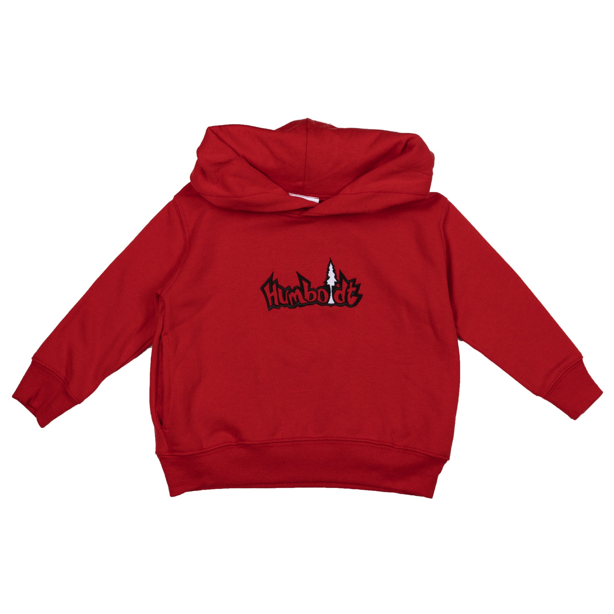 Treelogo Outline Norcal Toddler Pullover Hoodie Red